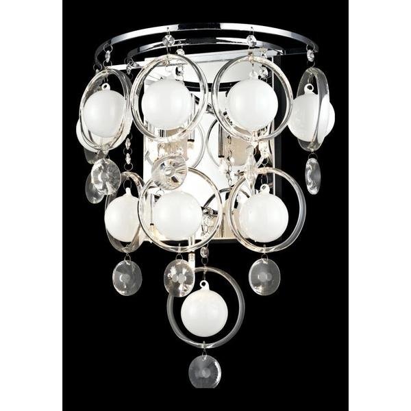 Chrome Bubbles 6 Light Wall Sconce, Lite Source, Mfr#: EL-10077